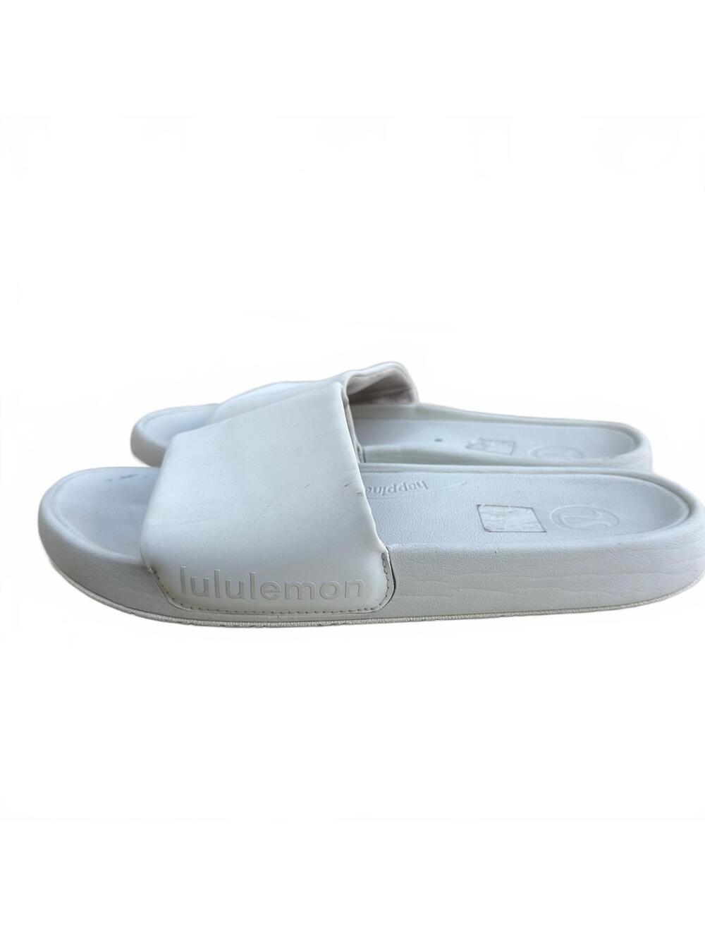 Lululemon Women's Restfeel Slide Sandals Size 9 Bone